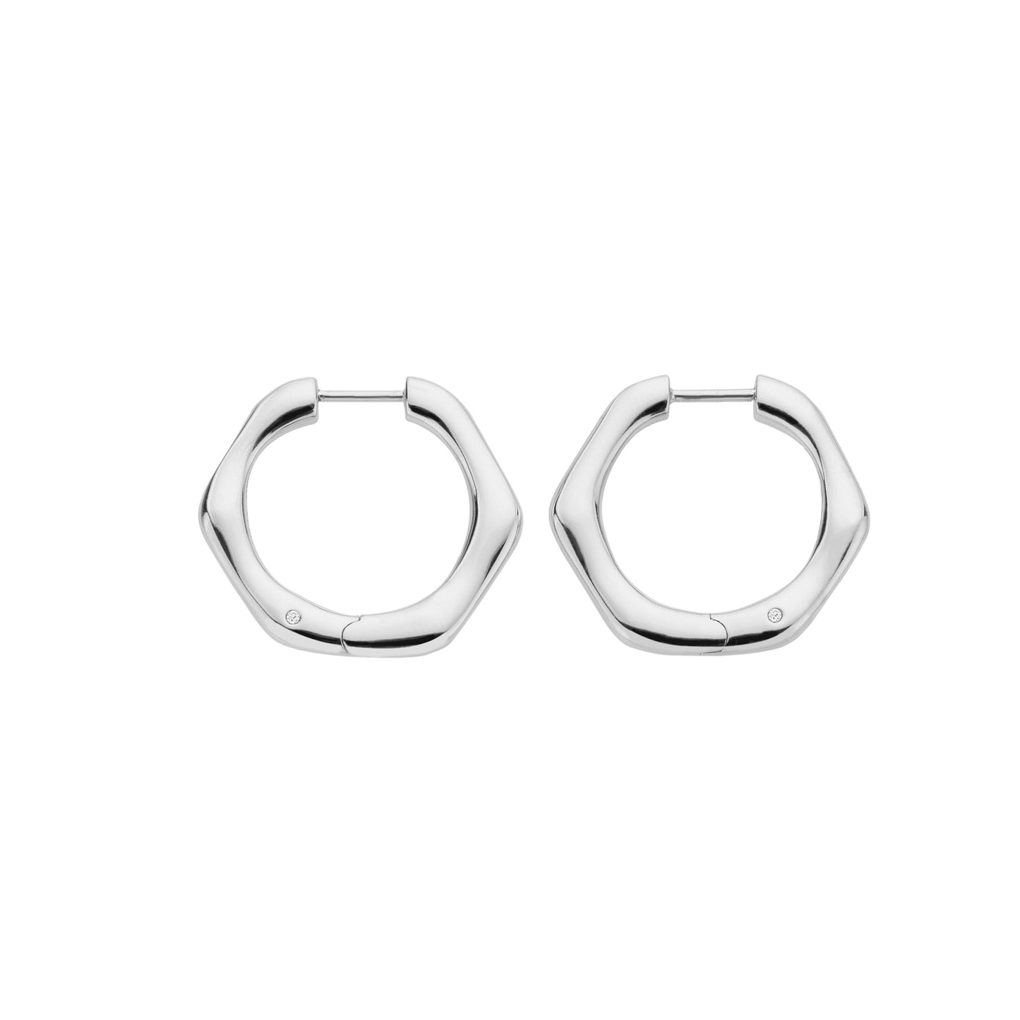 Fluid Hoop Earrings