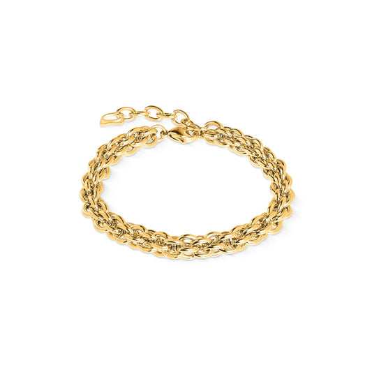 Bracelet Mesh Chain Classic gold plated