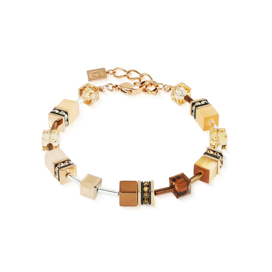 Geocube Iconic Bracelet Mocha Mousse