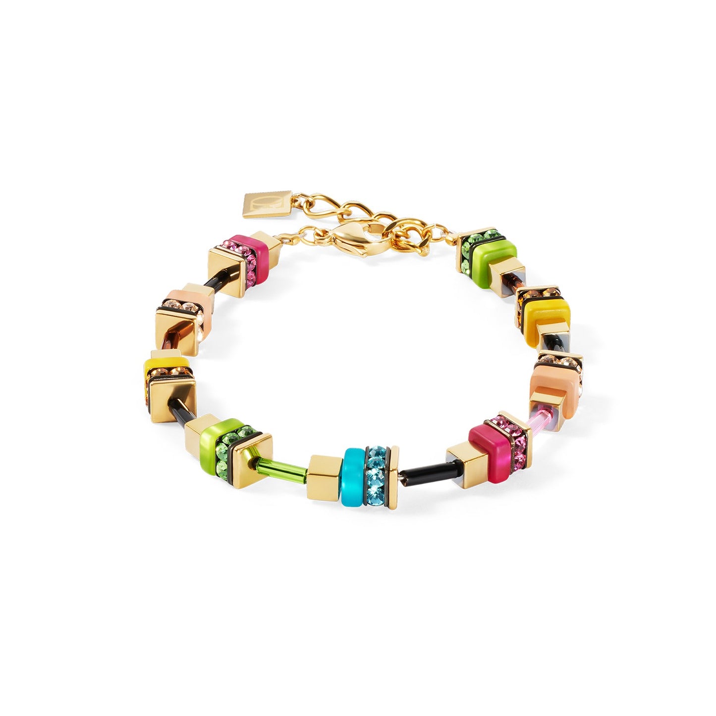 Bracelet Boho Sunset Cube rainbow