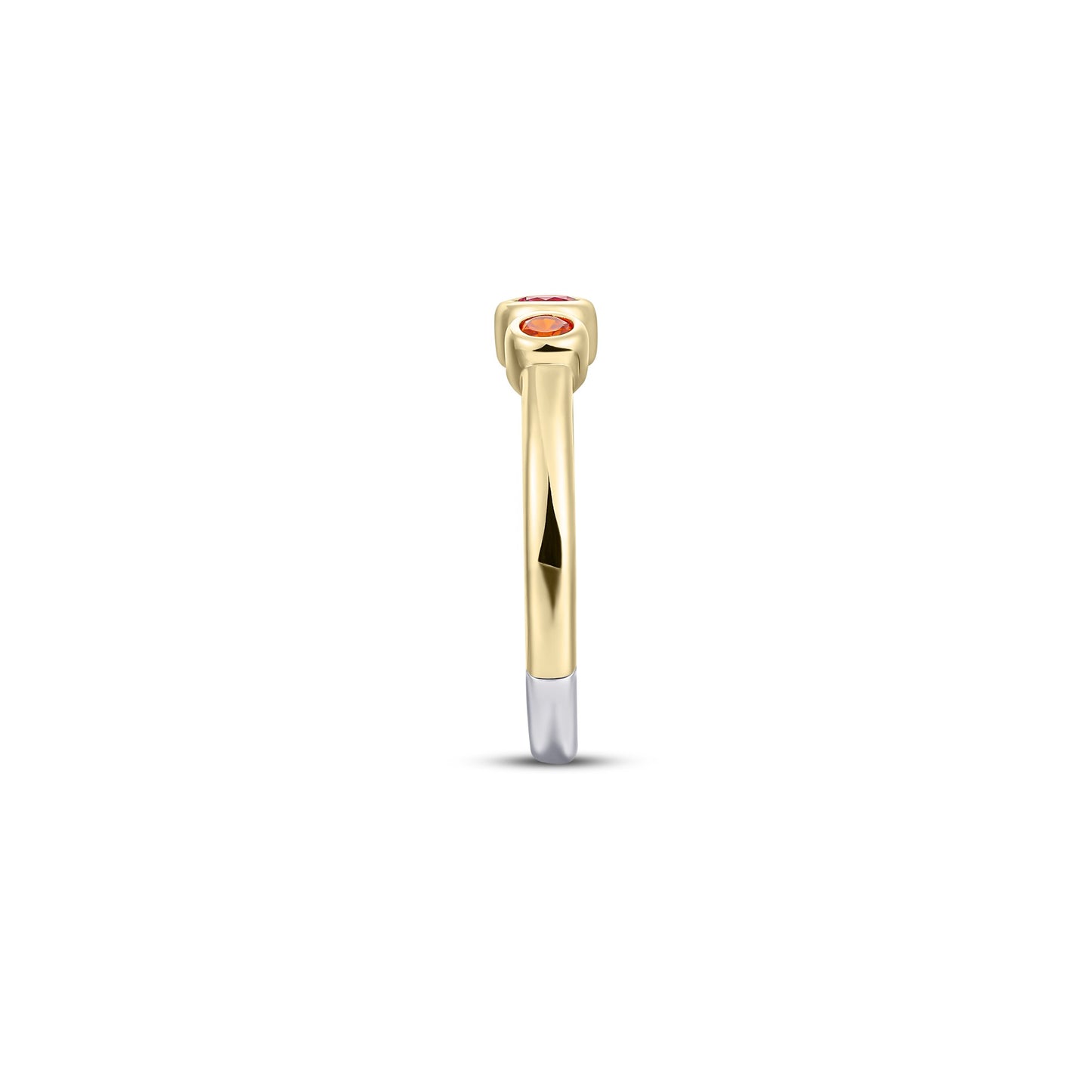 Triple Bezel Ring