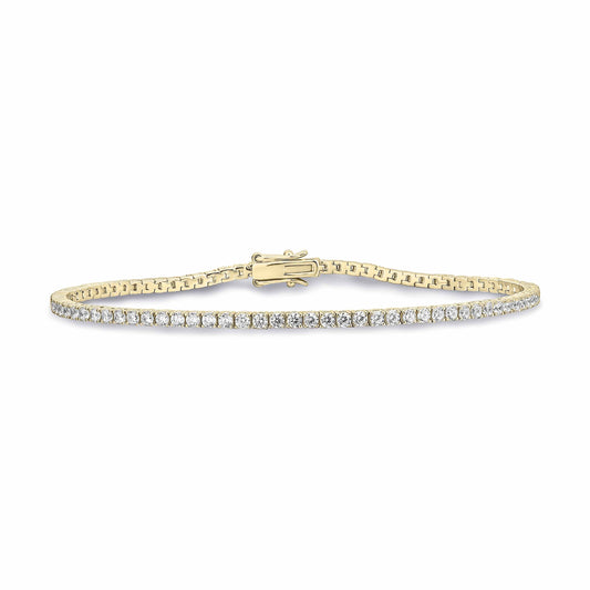 Gold Plated Timeless Tennis Bracelet