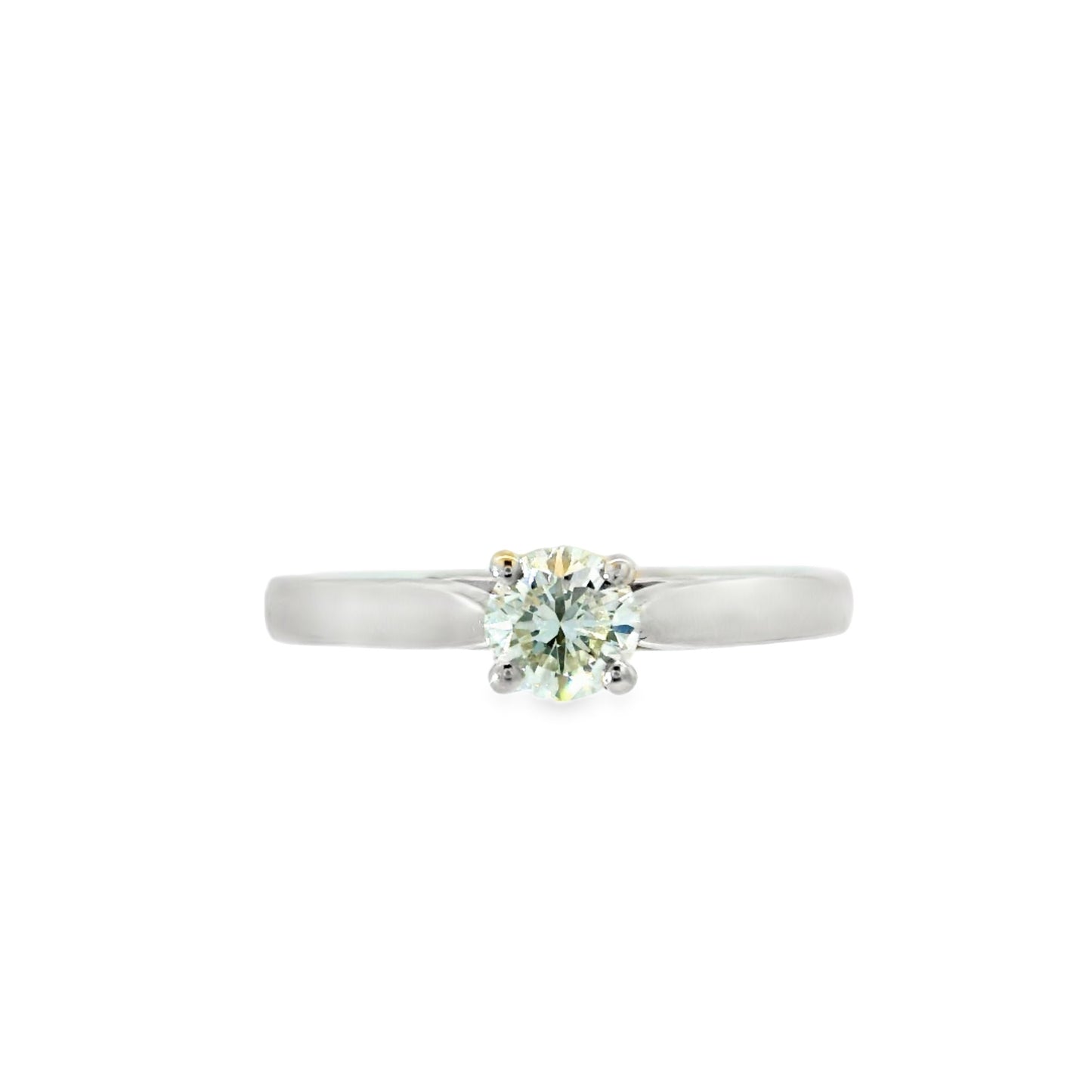 Platinum 0.30ct Diamond Solitaire Engagement Ring