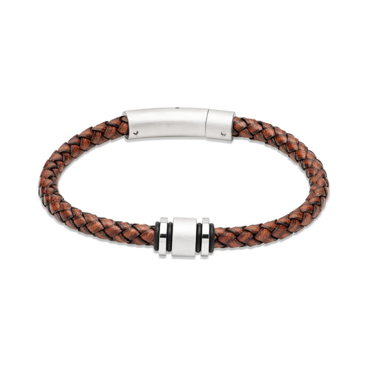 Antique Dark Brown Stainless Front and Clasp