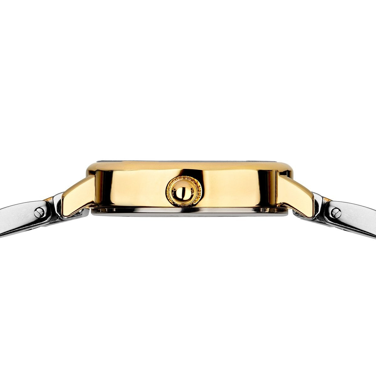 White Dial Two Tone Bracelet Watch