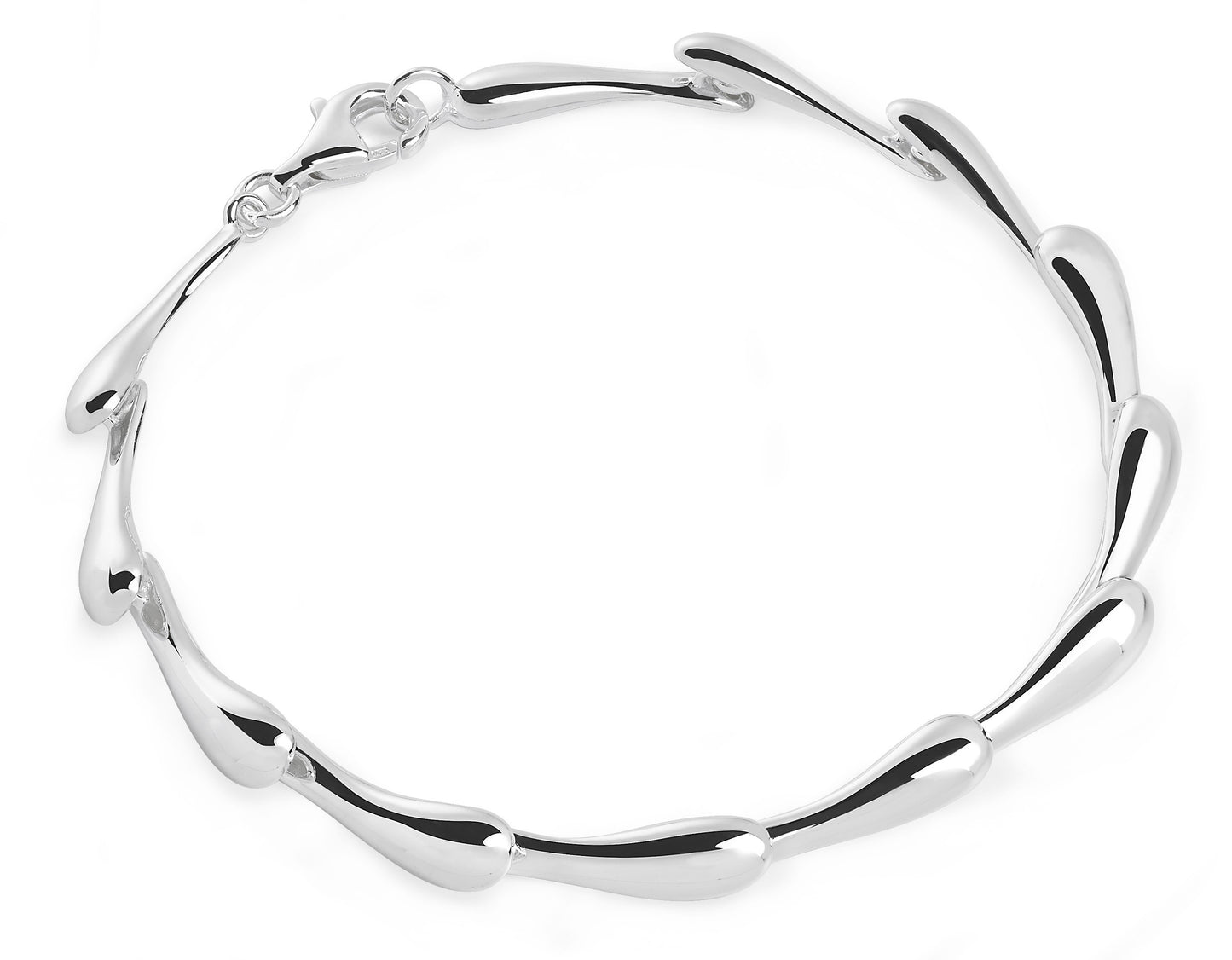 Silver Drop Bracelet