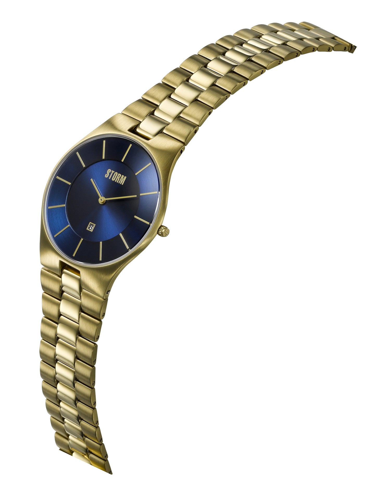 Slim-X XL Gold-Blue Watch