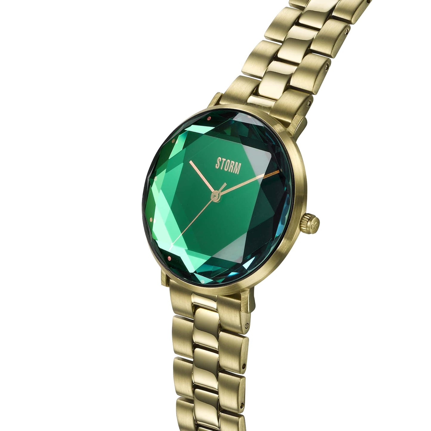 Elexi Gold Lazer Green Watch