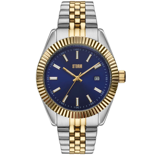 Roxton Gold Blue Watch
