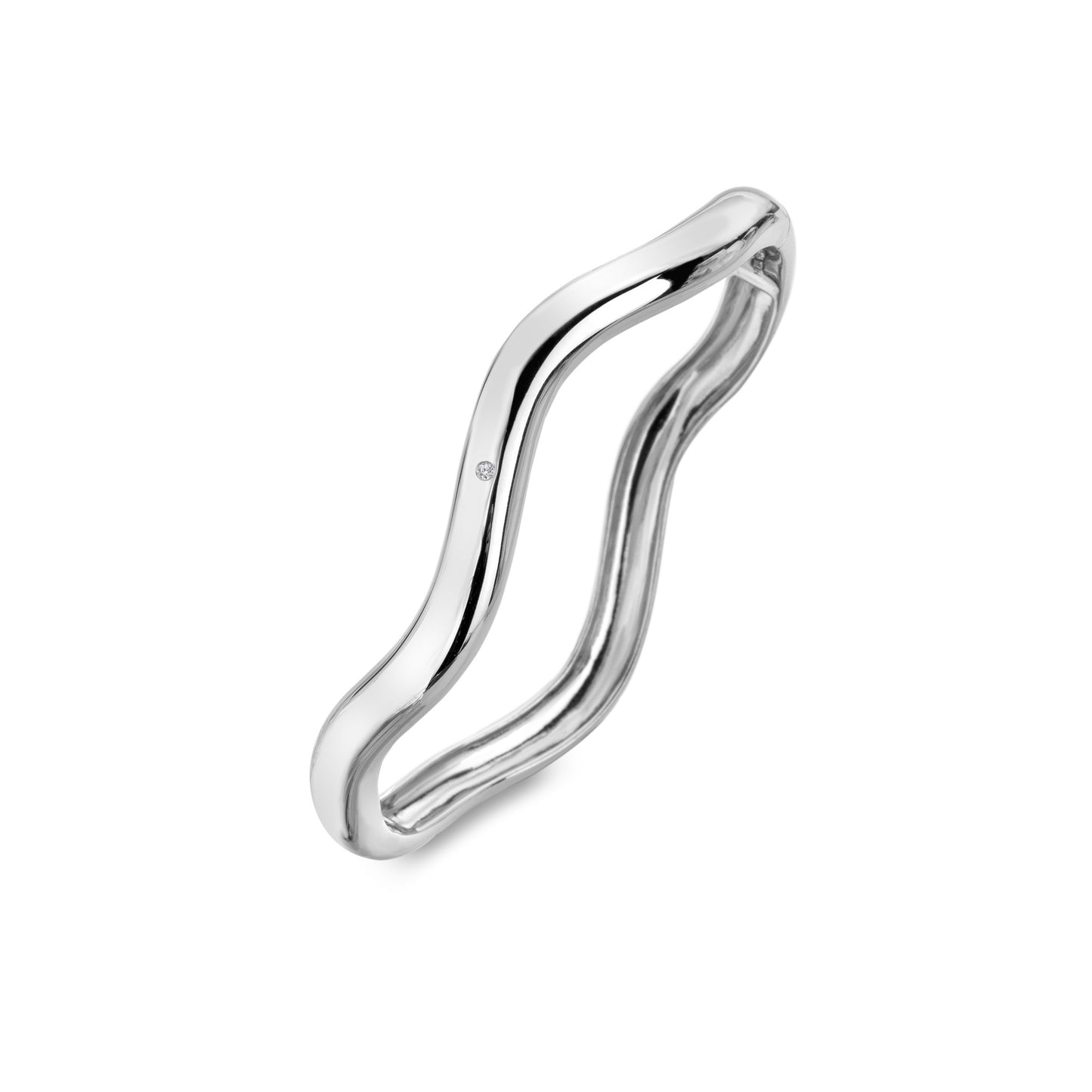 Silver Fiji Wave Bangle