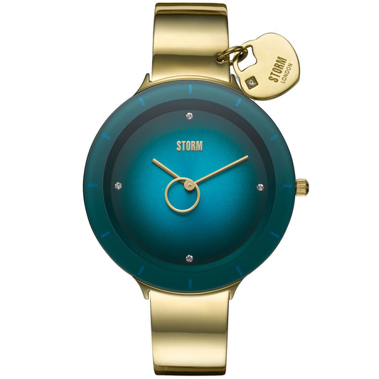 Liana Gold-Teal Watch