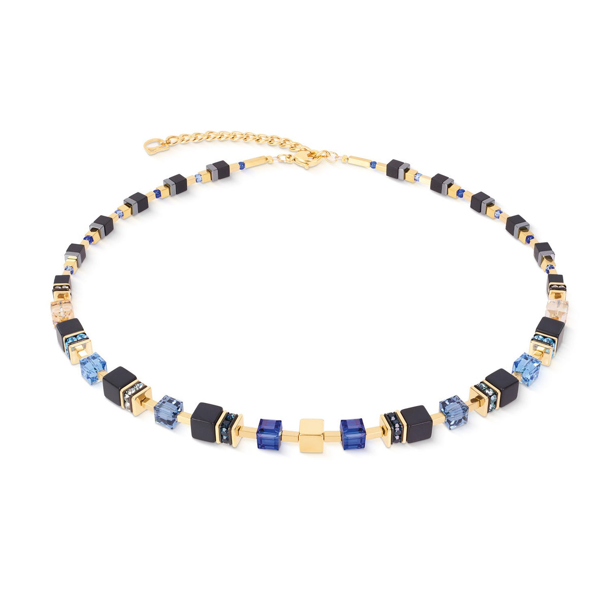 GeoCUBE Precious Classic Necklace Midnight Blue