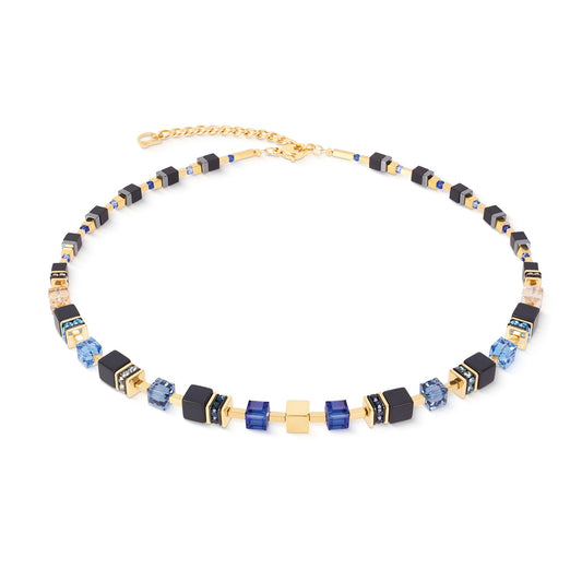 GeoCUBE Precious Classic Necklace Midnight Blue