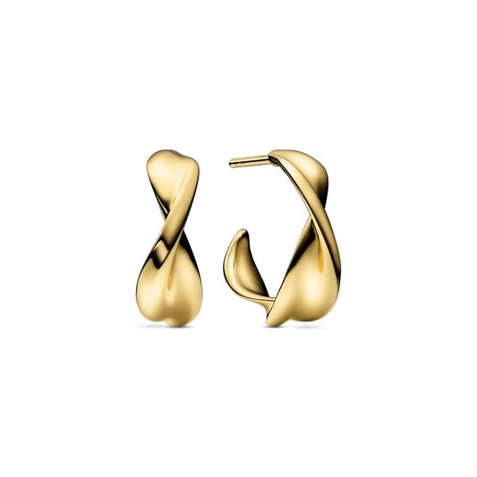 Foglia Piccolo Earrings - Gold Colour