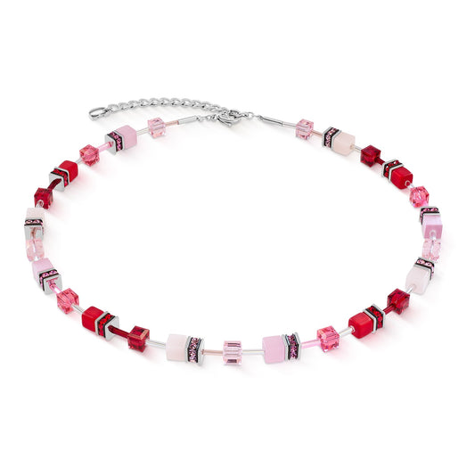 GeoCUBE Iconic necklace rosé blush