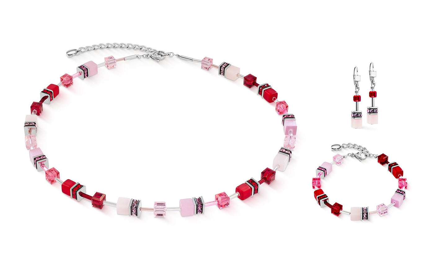 GeoCUBE Iconic necklace rosé blush