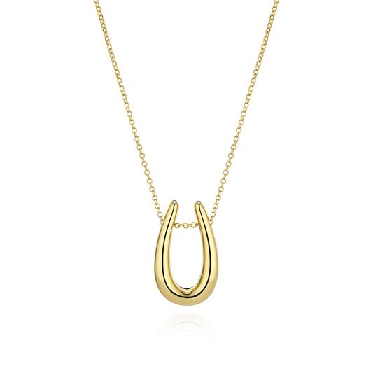 Goccia Parvus - Gold Colour Pendant with Chain