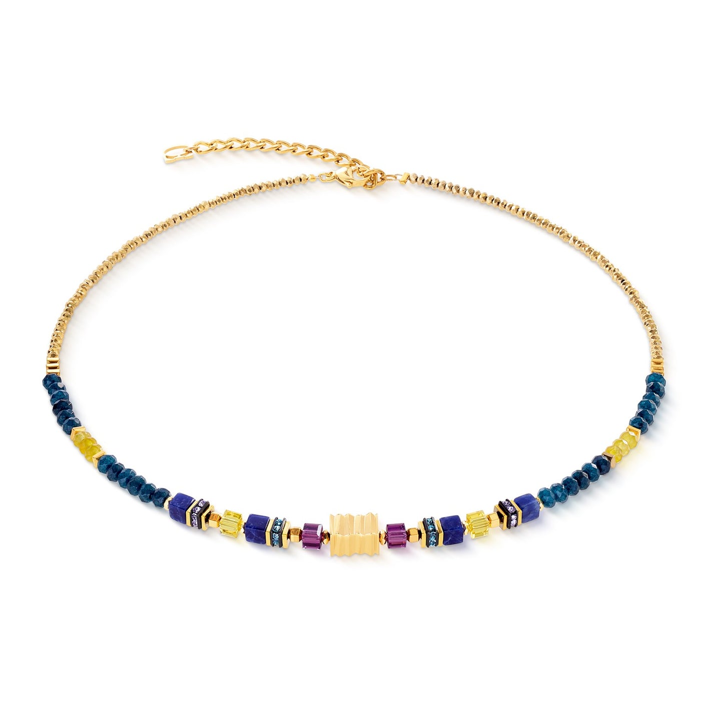 Necklace Wave Precious Flow gold-energy