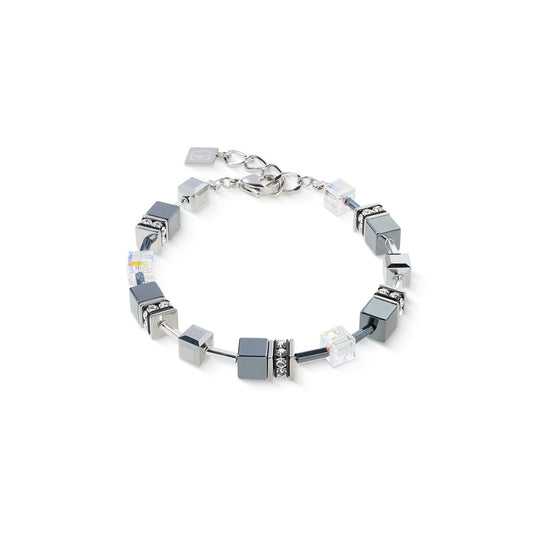 GeoCUBE bracelet platinum