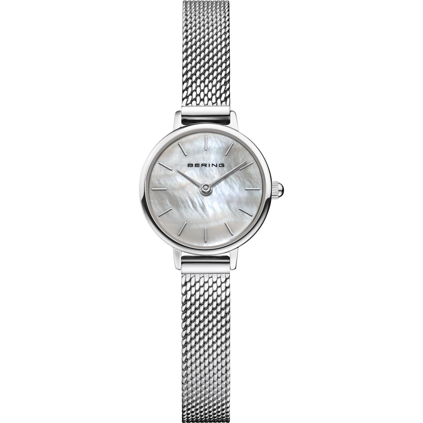 Classic Mother of Pearl Dial Stainless Steel Watch