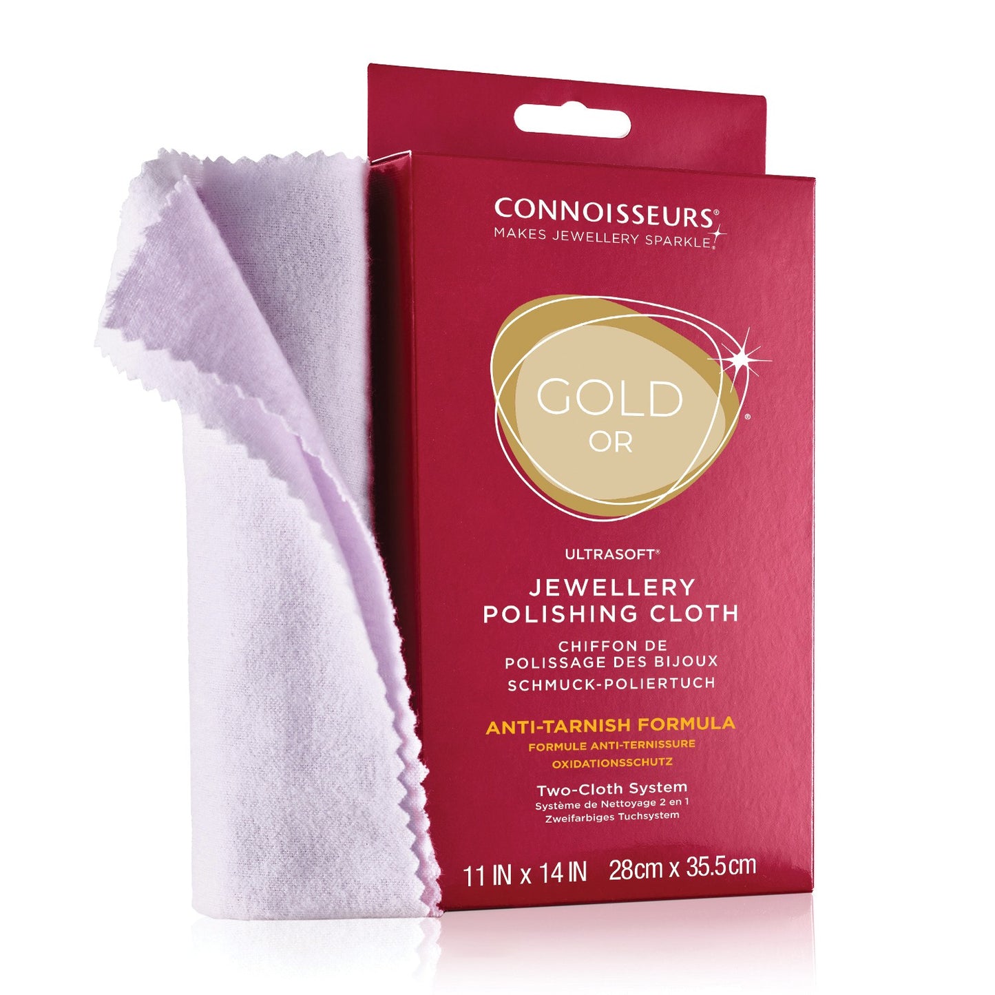 UltraSoft® Jewellery Polishing Cloth Gold Buff