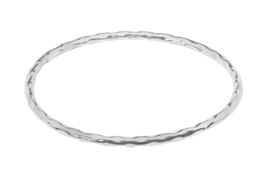 Hammered Wire Bangle