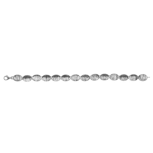 Textured Ovals Bracelet