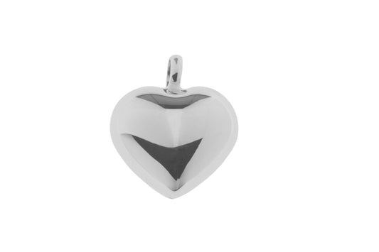 Puffed Heart Pendant