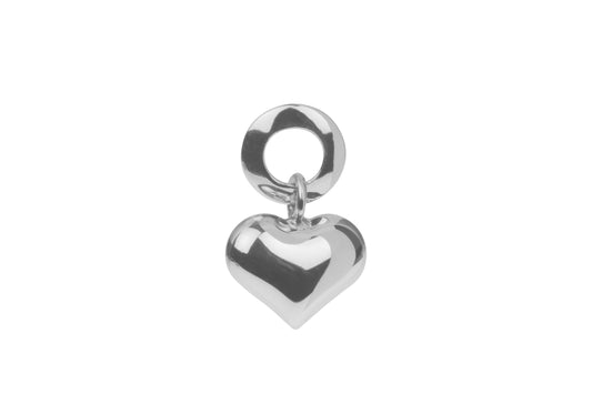 CS0061 Sil Pol heart+circ Drp stud