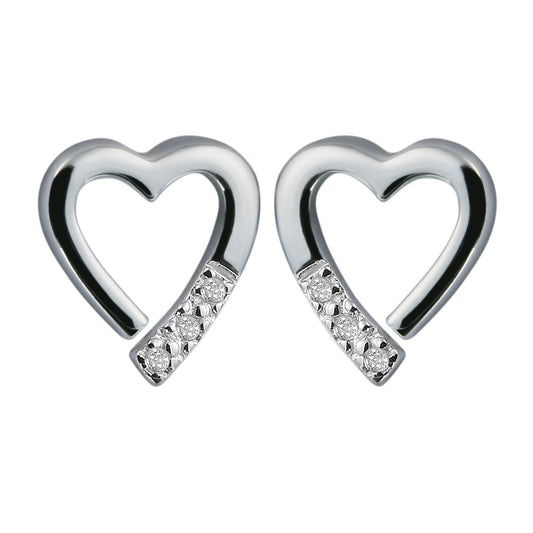 DE110 Memories Silver Earrings