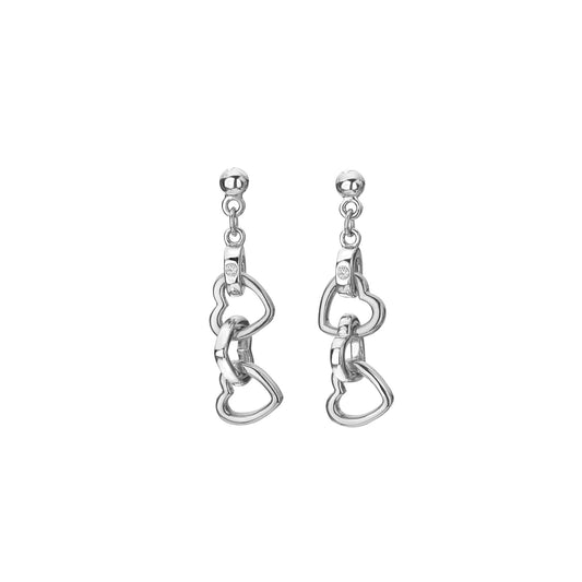 DE702 HD Sil Trio Heart drp ER
