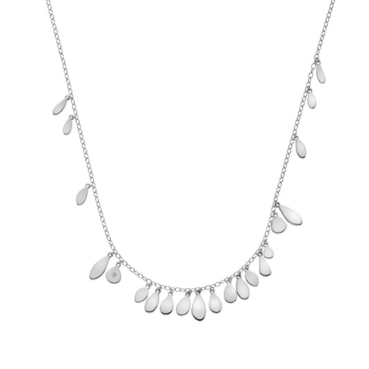 DN138 HD Monsson leaf Necklace Dia