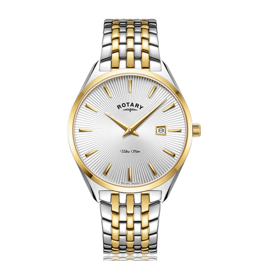 Two Colour Ultra Slim Watch