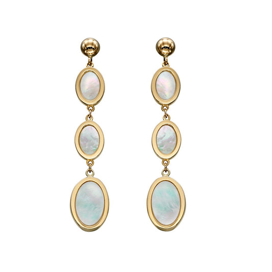 Mother of Pearl Drop Earrings