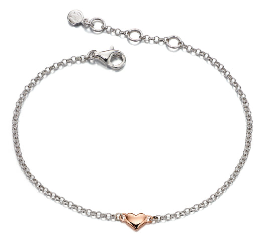LSB0060 Georgiana-sil brac w/RGP heart