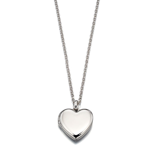 LSN0023 Olivia-med heart lock/chain