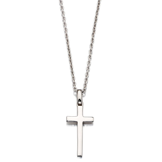 LSN0055 Misha-Sil cross pend & chain