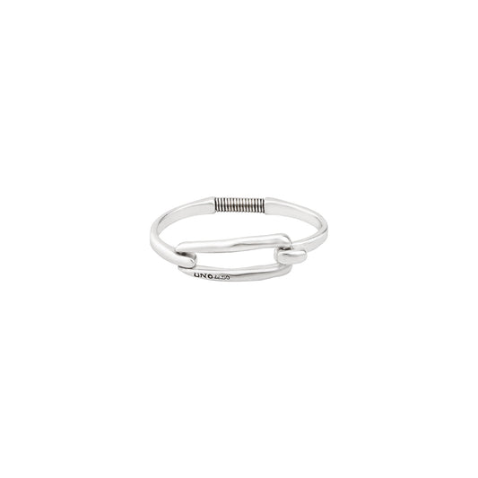 Silver Plated Buckle Bangle
